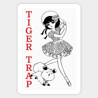 Tiger Trap • • • 1990s Retro Fan Aesthetic Sticker